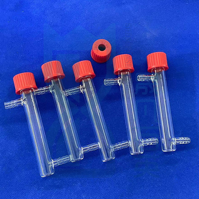 Custom High Purity High Temperature Sealed Laboratory Quartz Thread Pipe