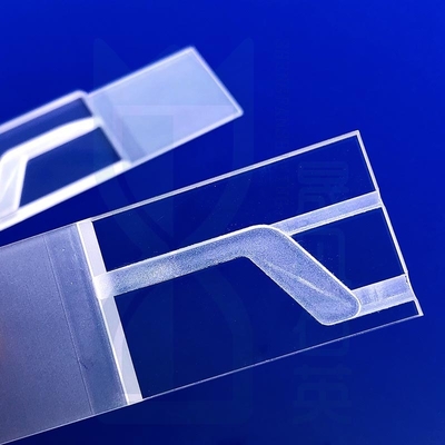 Custom Cnc Optical Slotted Quartz Glass Panel Window Panels