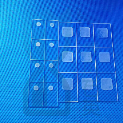 Custom Cnc Optical Slotted Quartz Glass Panel Window Panels
