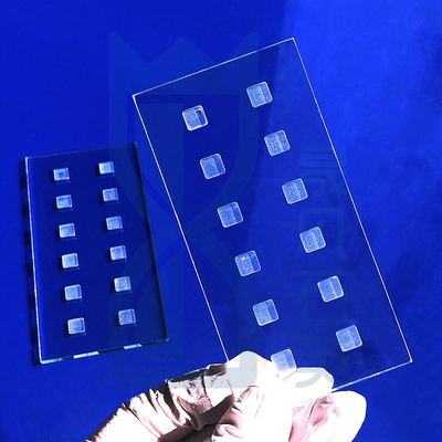 Custom Cnc Optical Slotted Quartz Glass Panel Window Panels