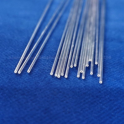 Custom High Temperature And Corrosion Resistance High Purity Quartz Capillary Wall Thickness 0.25mm