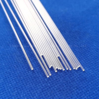 Custom High Temperature And Corrosion Resistance High Purity Quartz Capillary Wall Thickness 0.25mm