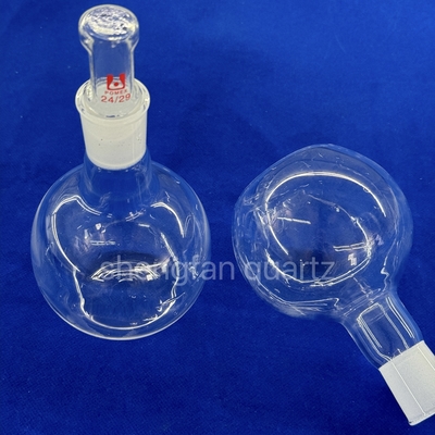 Custom High Purity High Temperature Sealed Laboratory Quartz Thread Pipe