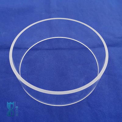 Factory Custom High Temperature Resistant Major Diameter Quartz Tube