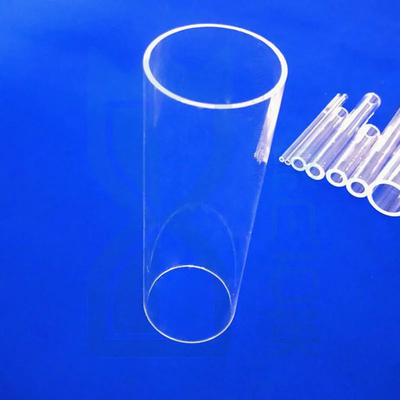 Custom Large Diameter High Temperature Resistant Quartz Glass Tube