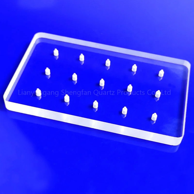 Professional Custom Ultraviolet Quartz Perforated Glass Sheet