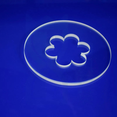 Professional Custom Ultraviolet Quartz Perforated Glass Sheet
