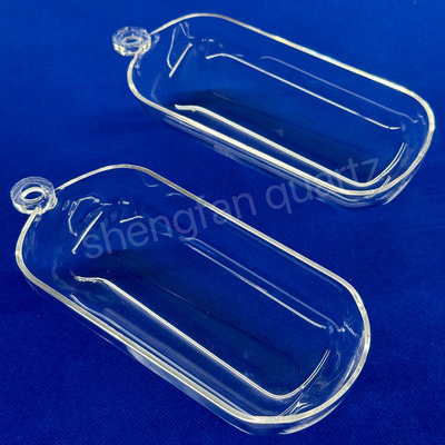 Factory Custom High Temperature Resistant Semiconductor Quartz Cleaning Boat Annealing Boat