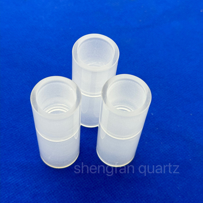 CNC Finishing Of Corrosion-resistant Opaque Quartz Tube