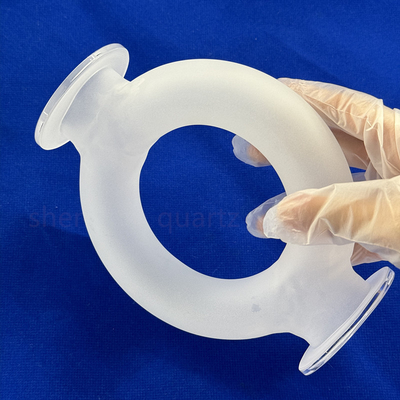 High Temperature And Corrosion Resistant Custom Opaque Frosted Quartz Instrument