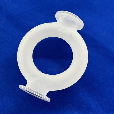 High Temperature And Corrosion Resistant Custom Opaque Frosted Quartz Instrument