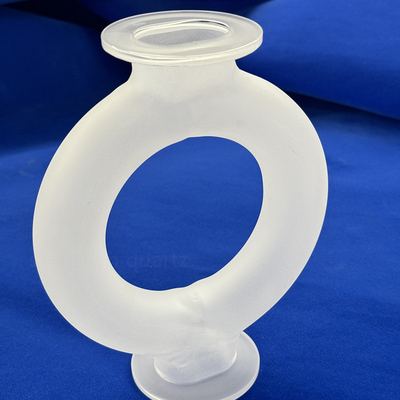 High Temperature And Corrosion Resistant Custom Opaque Frosted Quartz Instrument