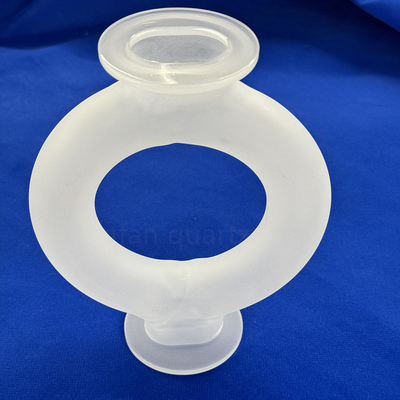 High Temperature And Corrosion Resistant Custom Opaque Frosted Quartz Instrument