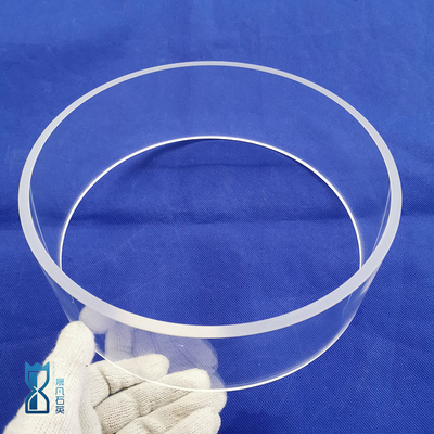 Customized High Purity Transparent Polished Clear Glass Tube Furnace