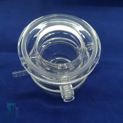 Custom UV Transparent Quartz Reactor With High Temperature And Corrosion Resistance