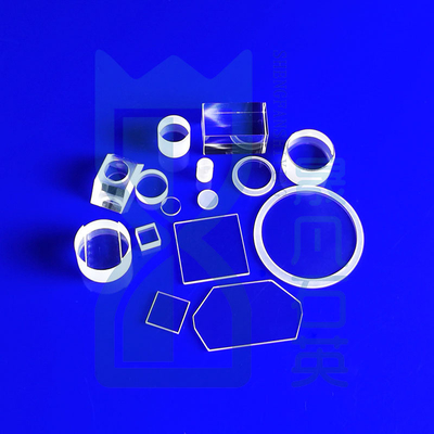 High Purity High Temperature UV Window Perforated Fused Quartz Glass Plate
