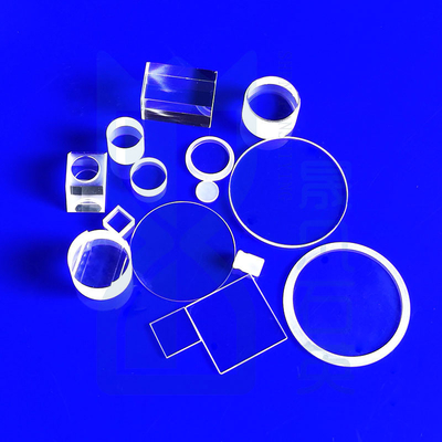 High Purity High Temperature UV Window Perforated Fused Quartz Glass Plate