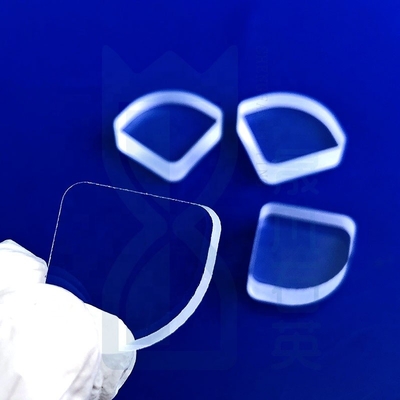 Custom High Light Transmittance UV Ultra Thin Thickness Quartz Window