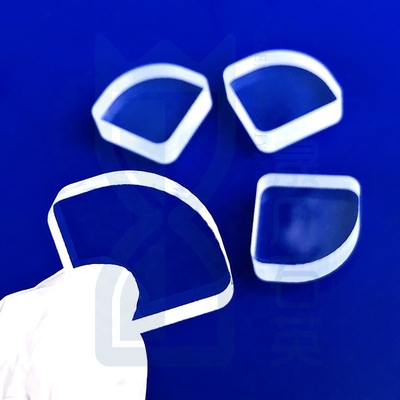 Custom High Light Transmittance UV Ultra Thin Thickness Quartz Window