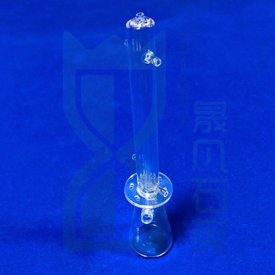 Professional Custom High Temperature Resistant Transparent Laboratory Quartz Tube