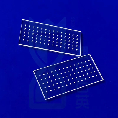 Professional Custom Ultraviolet Laser Perforating Quartz Glass