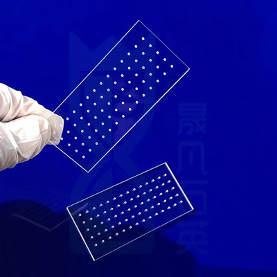 Professional Custom Ultraviolet Laser Perforating Quartz Glass