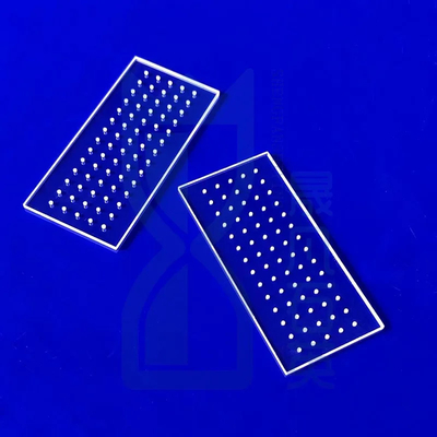 Professional Custom Ultraviolet Laser Perforating Quartz Glass