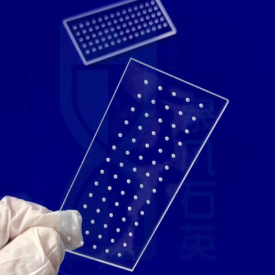 Professional Custom Ultraviolet Laser Perforating Quartz Glass