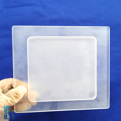 Professional Custom Opaque Quartz Slotted Sheet High Temperature Resistant