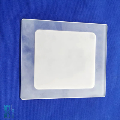 Professional Custom Opaque Quartz Slotted Sheet High Temperature Resistant