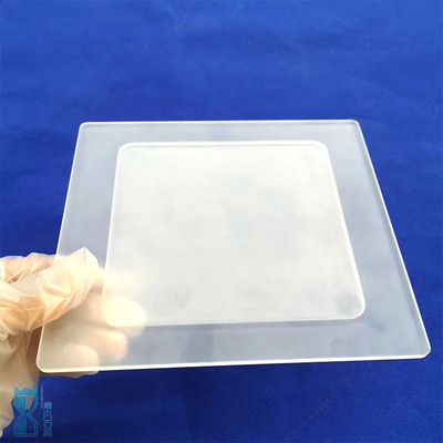 Professional Custom Opaque Quartz Slotted Sheet High Temperature Resistant