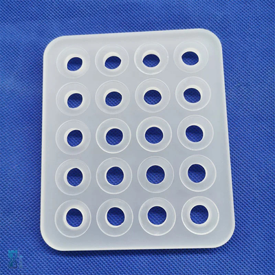 Professional Custom Opaque Perforated Quartz Sheet High Temperature Resistant
