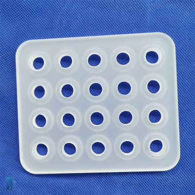Professional Custom Opaque Perforated Quartz Sheet High Temperature Resistant
