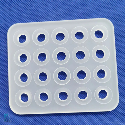 Professional Custom Opaque Perforated Quartz Sheet High Temperature Resistant