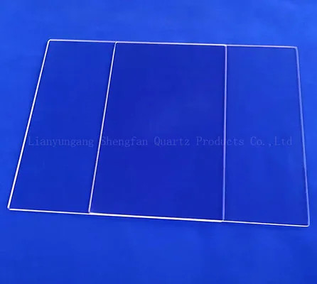 Professional Custom UV Transparent Ultra Thin Quartz Glass Sheet