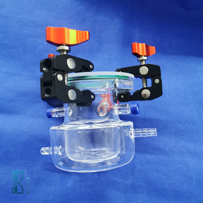 Custom High Temperature Corrosion Resistant Transparent Quartz Reactor