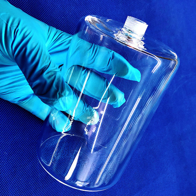 Custom High Purity High Temperature Sealed Laboratory Quartz Thread Pipe