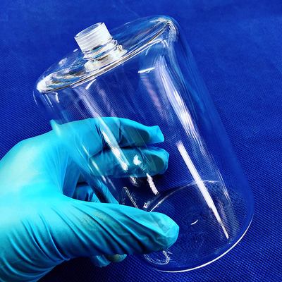 Custom High Purity High Temperature Sealed Laboratory Quartz Thread Pipe