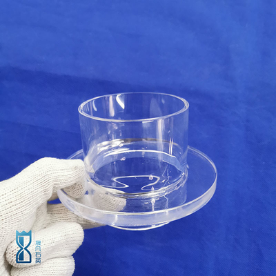 Suppliers Produce Custom High Temperature Corrosion Resistant Seal Transparent Opaque Quartz Flanges