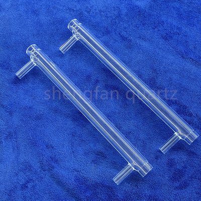 High Temperature Corrosion Resistance Factory Custom Laboratory Industrial Quartz Round Bottom Flat Test Tube