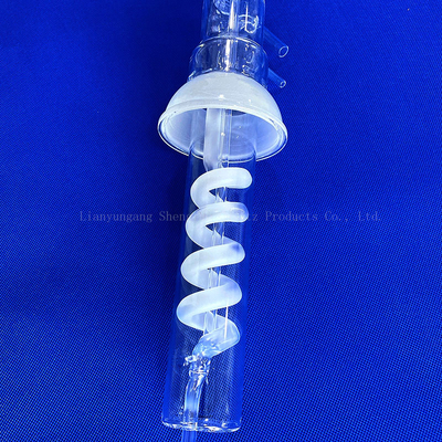 High Temperature Corrosion Resistance Factory Custom Laboratory Industrial Quartz Round Bottom Flat Test Tube