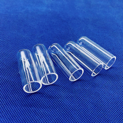 High Temperature Corrosion Resistance Factory Custom Laboratory Industrial Quartz Round Bottom Flat Test Tube