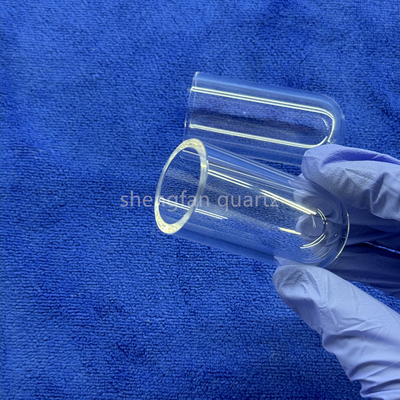 High Temperature Corrosion Resistance Factory Custom Laboratory Industrial Quartz Round Bottom Flat Test Tube