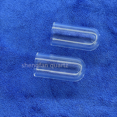 High Temperature Corrosion Resistance Factory Custom Laboratory Industrial Quartz Round Bottom Flat Test Tube