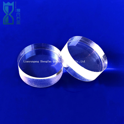 Transparent Frosted Stone Step Fused Silica Sheet For Optical