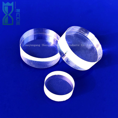 Transparent Frosted Stone Step Fused Silica Sheet For Optical