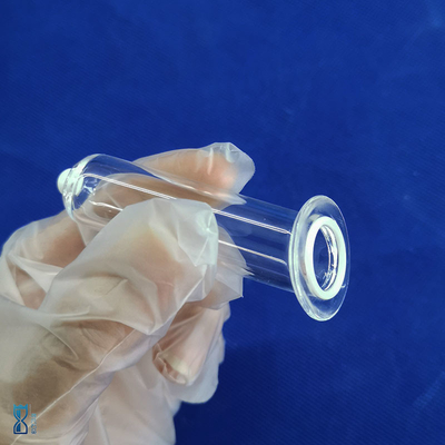 High Temperature Corrosion Resistance Factory Custom Laboratory Industrial Quartz Round Bottom Flat Test Tube