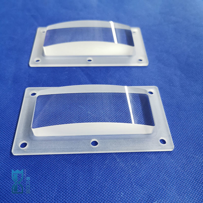Custom Quartz Transparent Opaque Punching Step High Temperature Corrosion Resistant