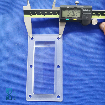 Custom Quartz Transparent Opaque Punching Step High Temperature Corrosion Resistant