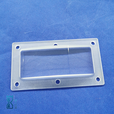 Custom Quartz Transparent Opaque Punching Step High Temperature Corrosion Resistant